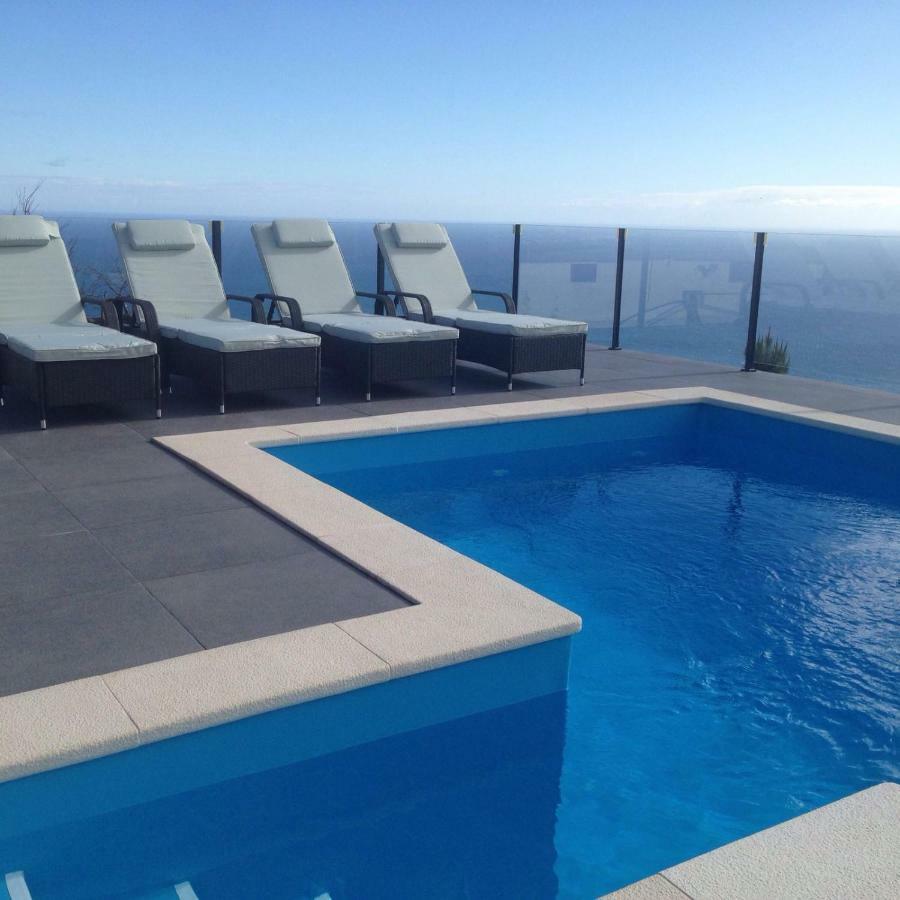 Villa Por Do Sol Estreito Da Calheta Extérieur photo